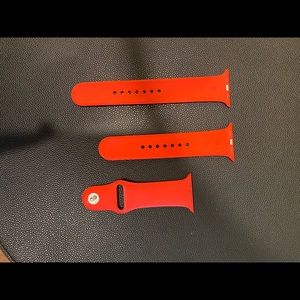 Genuine Red Apple Watch band 44mm